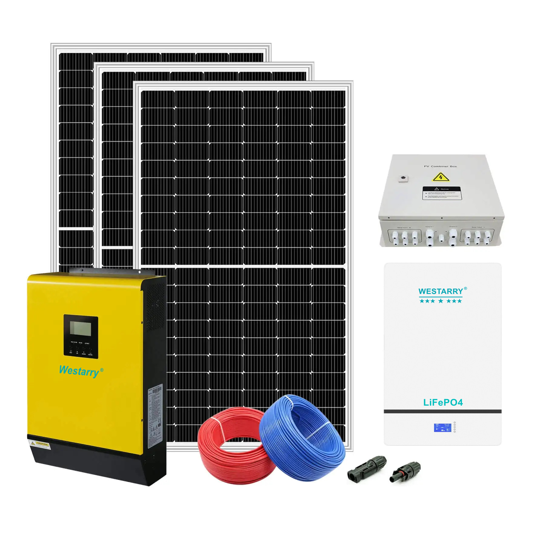 Westarry 15kw Solar System Home Power Solar Mounting System Hybrid Solar System