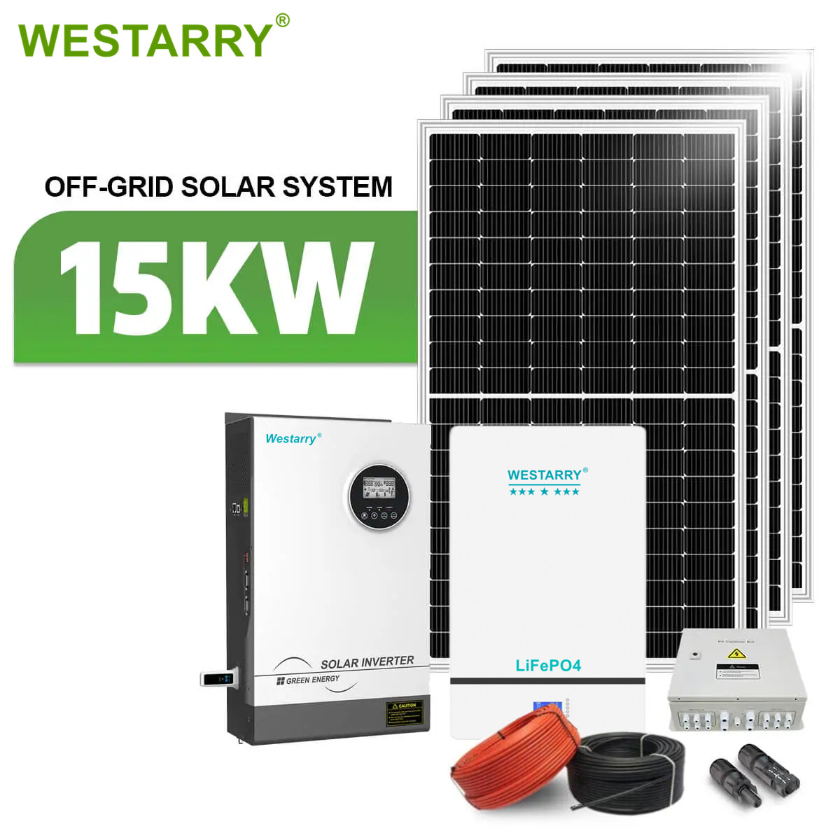 Westarry Complete Energy System Kit 15Kw Off Grid Home Solar Power System